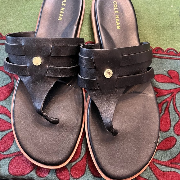 Cole Hann leather sandals - Picture 1 of 5